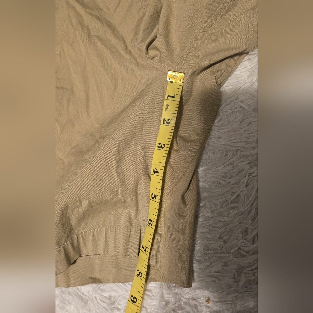 Lululemon Men's Bowline 8" Ripstop Stretch Shorts Sizd Medium Colod Khaki - Picture 4 of 9